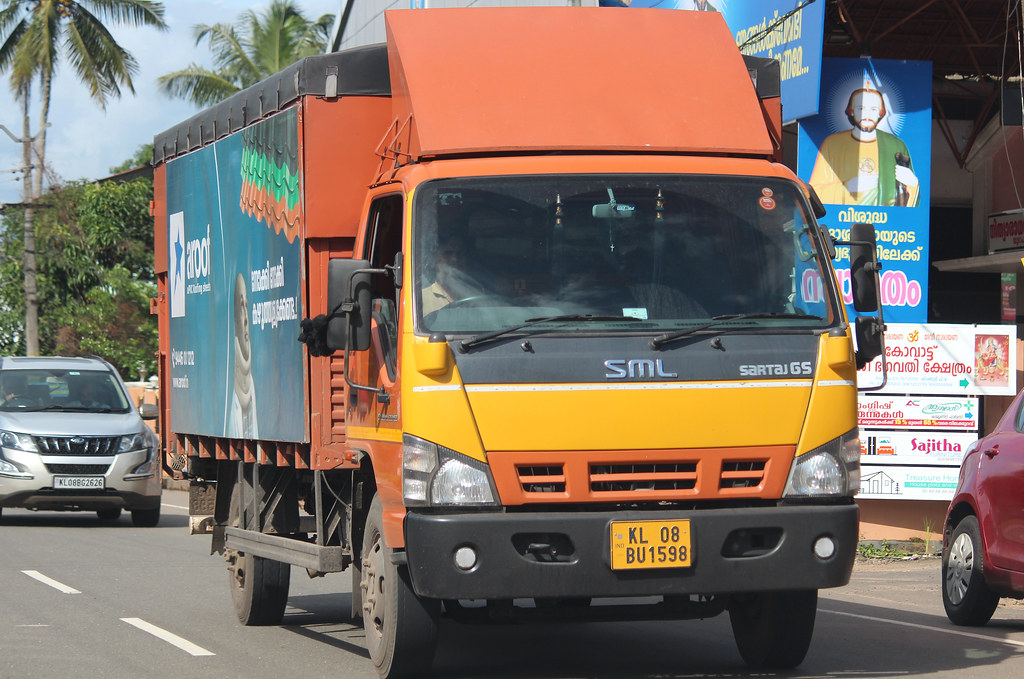 Swaraj Mazda truck, Kerala, India Dawn Ambadan Flickr