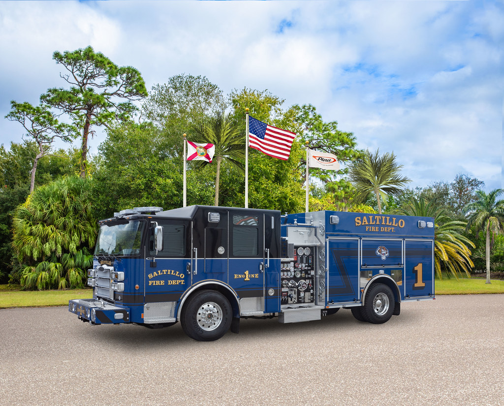 Pierce, Saltillo Fire Department, MS, 364031 Pierce MFG Flickr