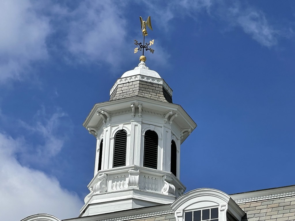 Cupola of Town Hall. Royalston, Massachusetts. Built in 18… Flickr