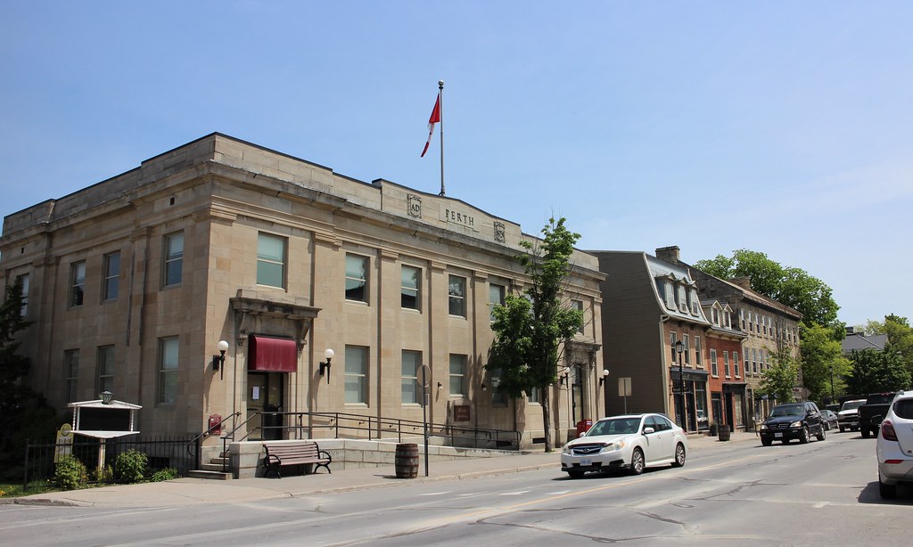 Historic Street Scene, Downtown Perth, Ontario, Canada Flickr