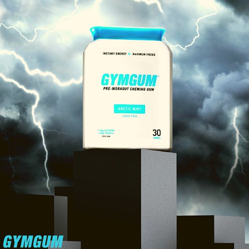Pre workout chewing gum (5) GYM GUM Flickr