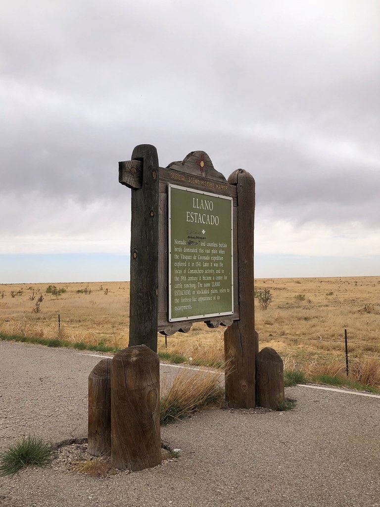 Caprock, New Mexico Llano Estacado Historic Sign Austin Dodge Flickr
