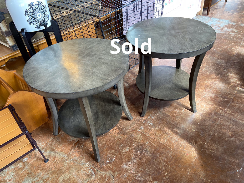 Modern Gray Side Tables 39 ea Humboldt Furniture Flickr
