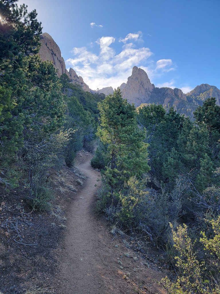La Luz Trail, Sandia Mountain Wilderness. Marsha Rupe Flickr