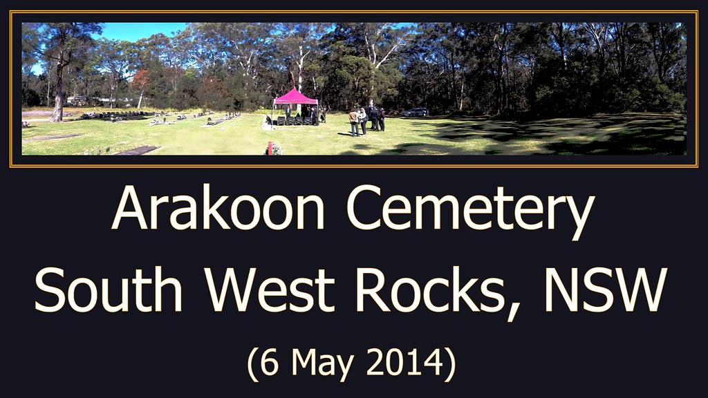 South West Rocks Arakoon Cemetery 06 April 2014 on a mat… Flickr