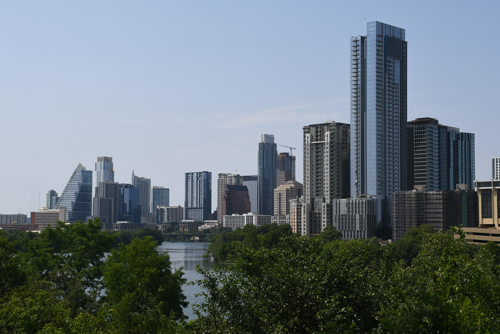 Downtown Skyline from Edgecliff Terrace, Austin, TX Flickr
