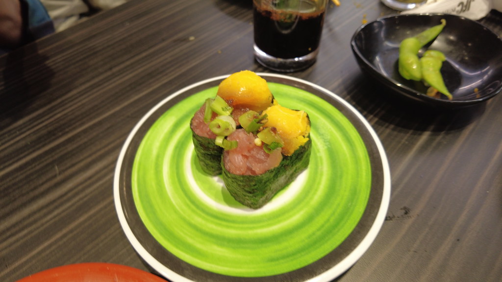 Kura Revolving Sushi Bar Tuna Yukhoe* Allan Lim Flickr