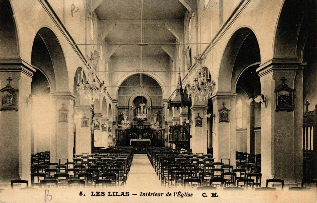 Lilas.Église NotreDameduRosaire des Lilas.Intérieur Flickr