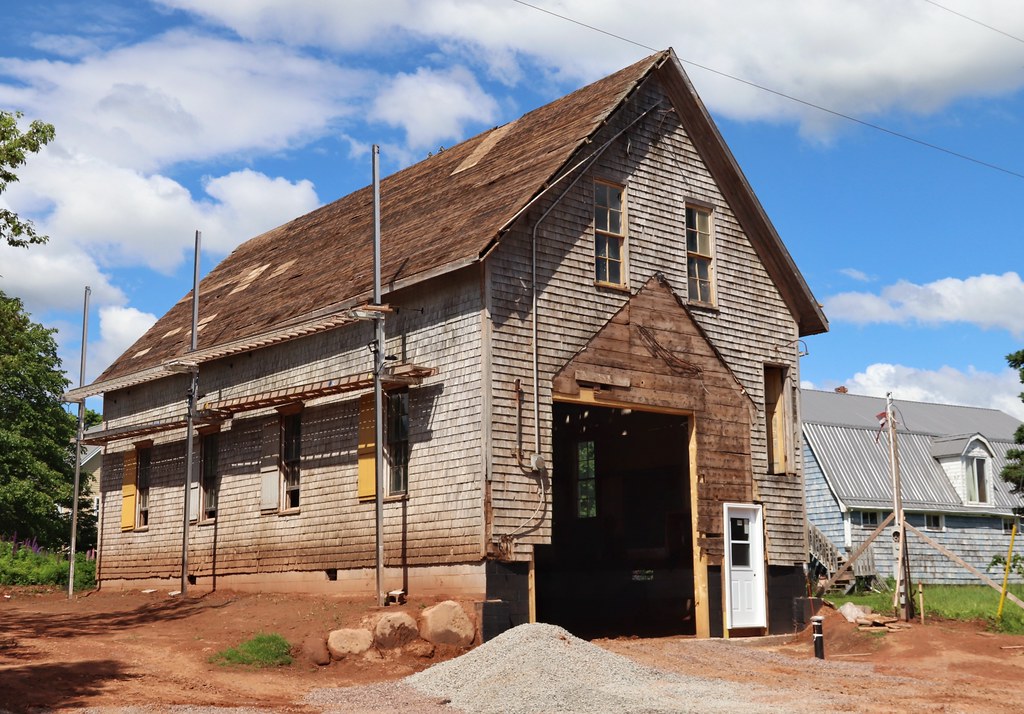 Restoring the Old Community Hall Breadalbane, PEI PaulK.PE Flickr