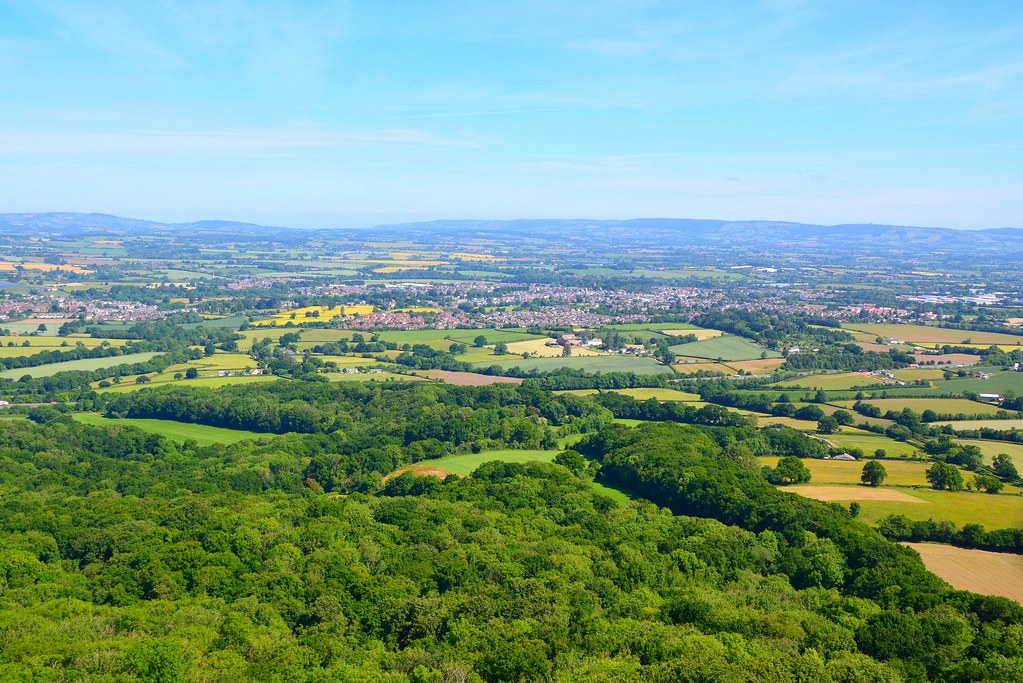 Wellington Monument The view from the top of Wellington Mo… Flickr