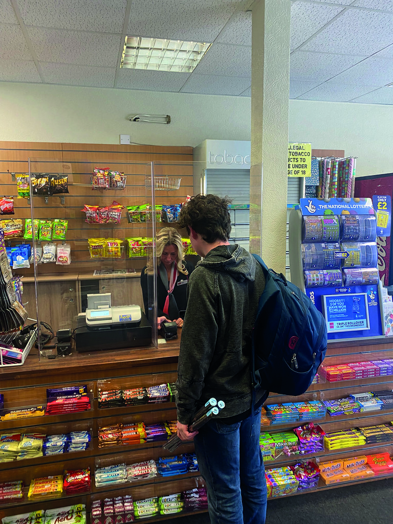 Lockerbie Post Office Karen Wilson serving a customer Flickr