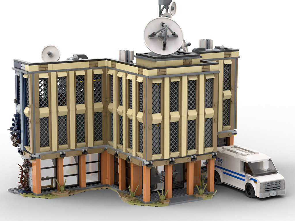 LEGO Hawkins National Laboratory set (MOC) The trailer for… Flickr