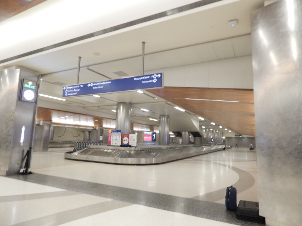 Arriving at LAX, baggage claim, Monday evening James Fujita Flickr