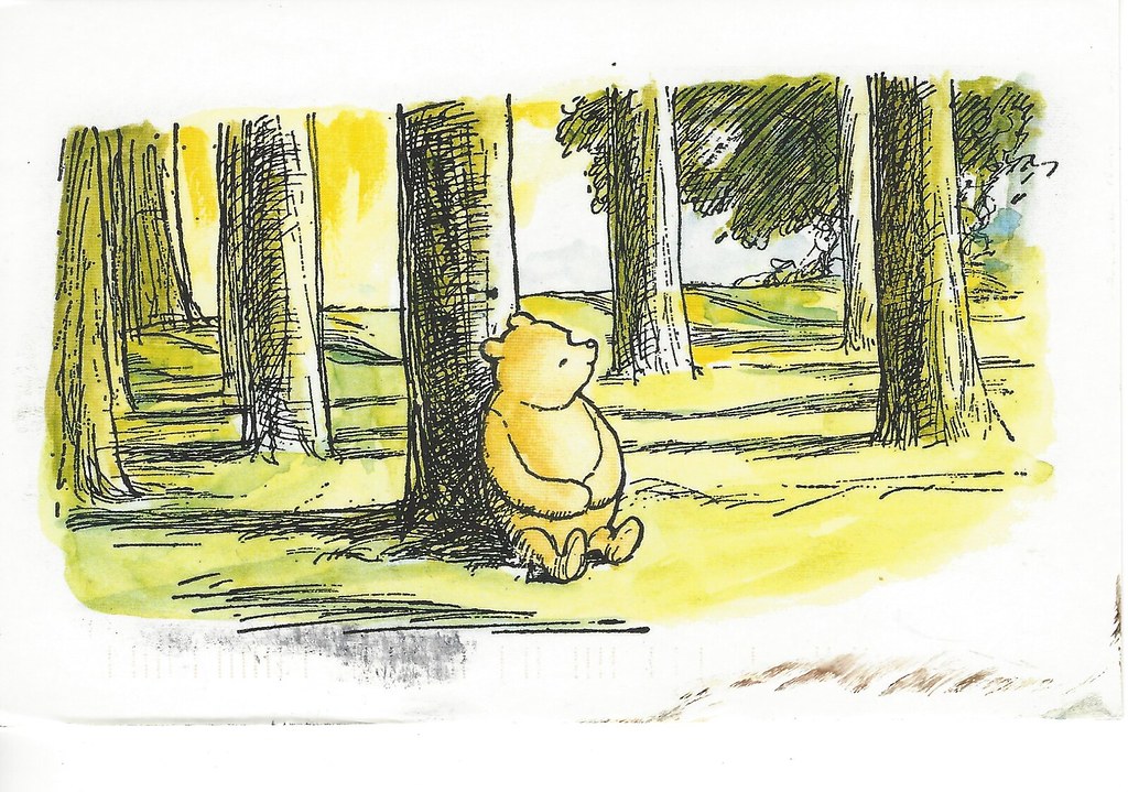 Winnie the Pooh Eyes Closed RR 1084 manu86 carolreader Flickr