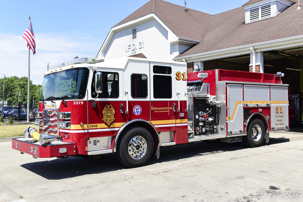 Indianapolis Fire Department. Engine 31. 2001 Pierce Saber… Flickr