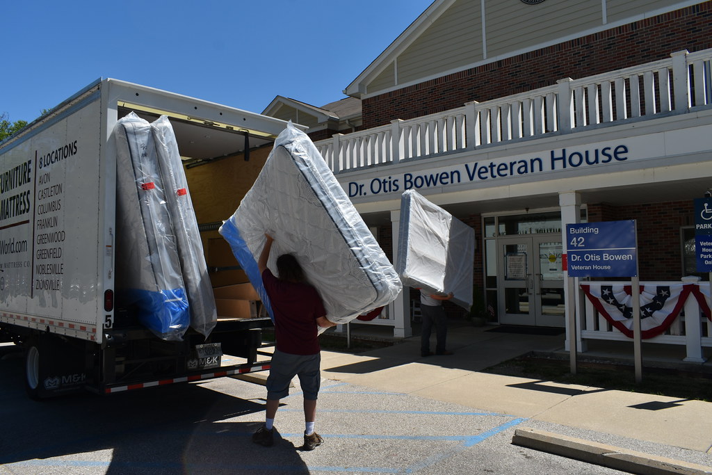 New beds donated to the Indianapolis Veterans House Flickr
