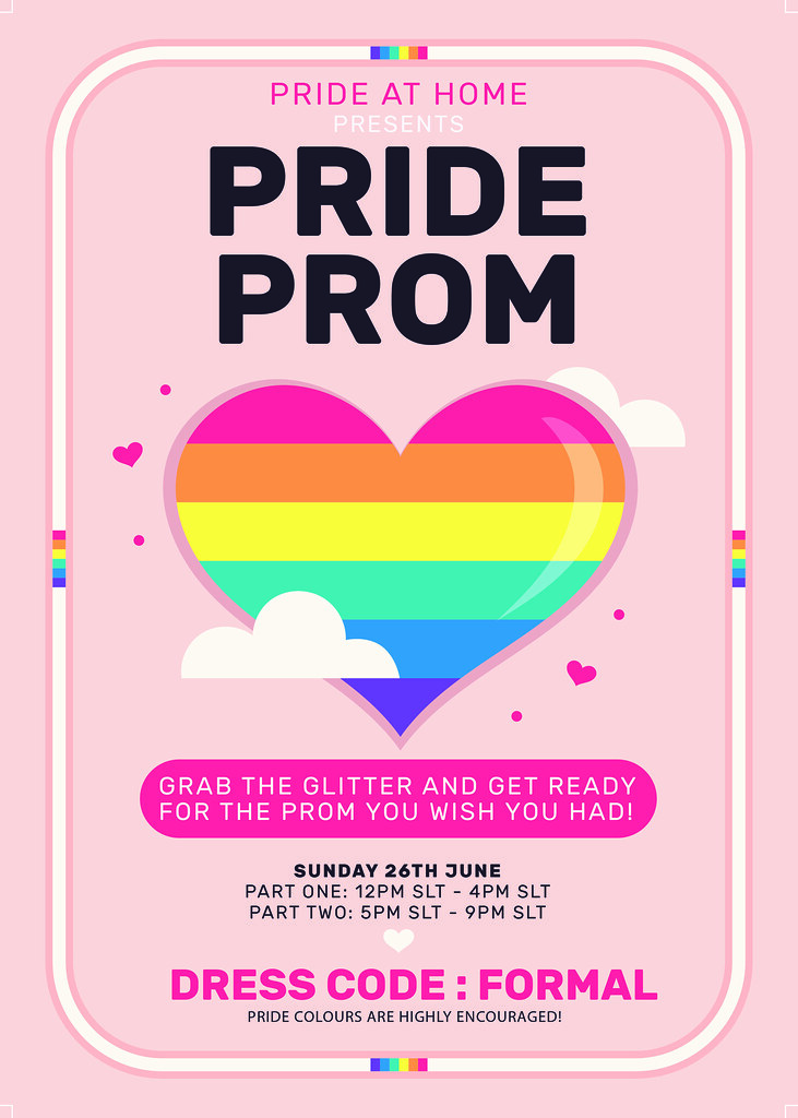 Pride at Home Pride Prom! ️ Save the date ️ Sunday 26th … Flickr