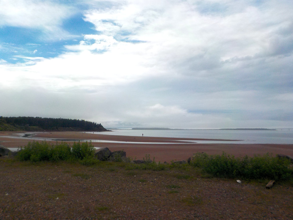 People walking the beach, Cape Tormentine, NB June 24, 202… Larry