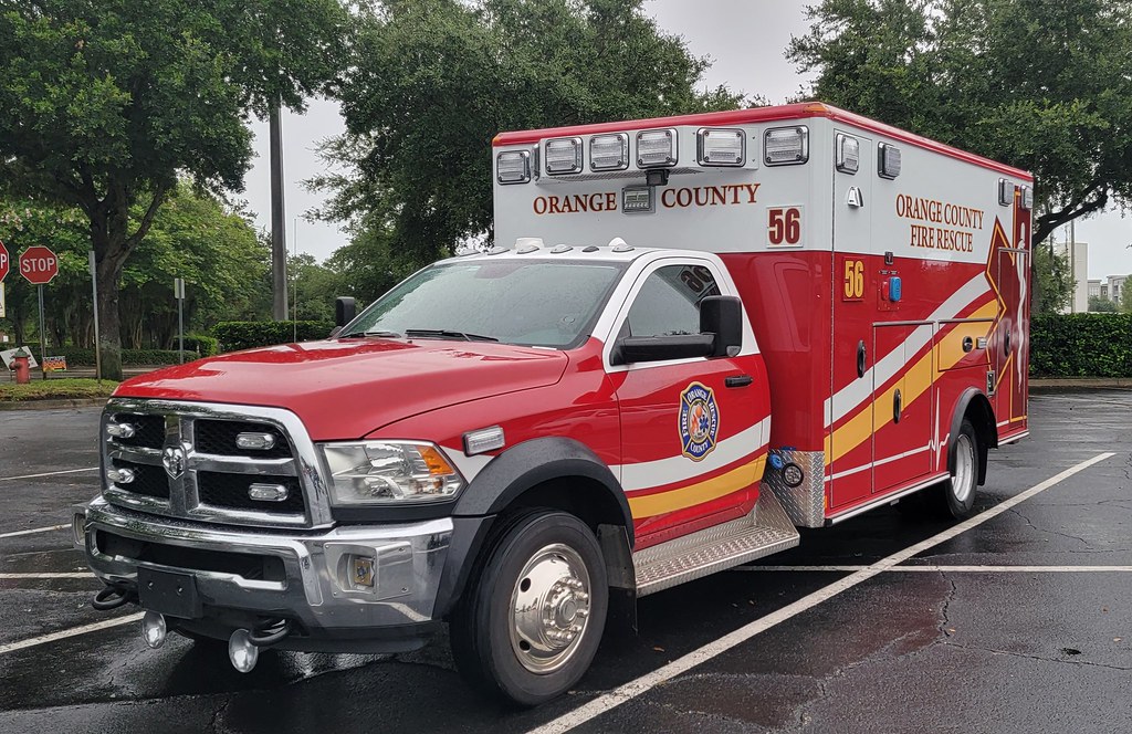 Orange County Fire Rescue Ambulance 56 Photo By Derek J. E… Flickr
