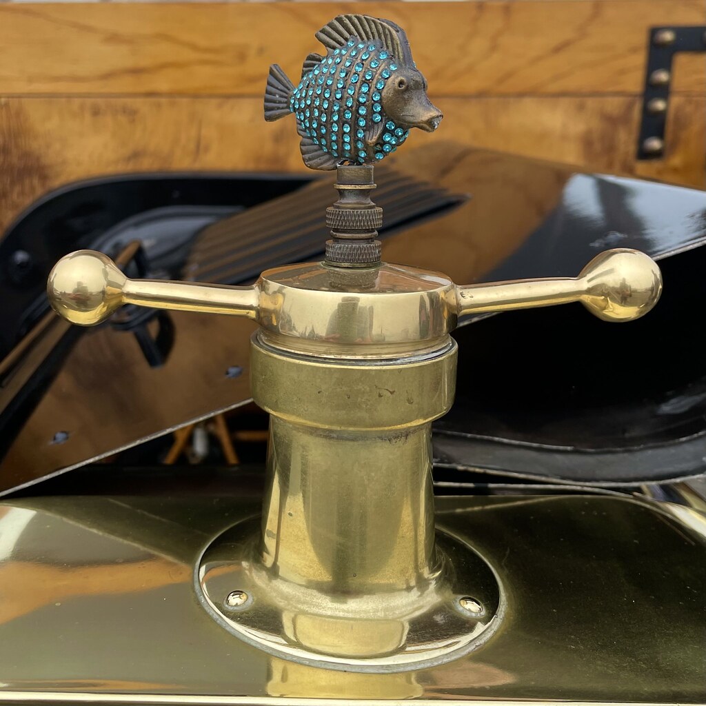 Radiator Fish This whimsical fish radiator topper is certa… Flickr