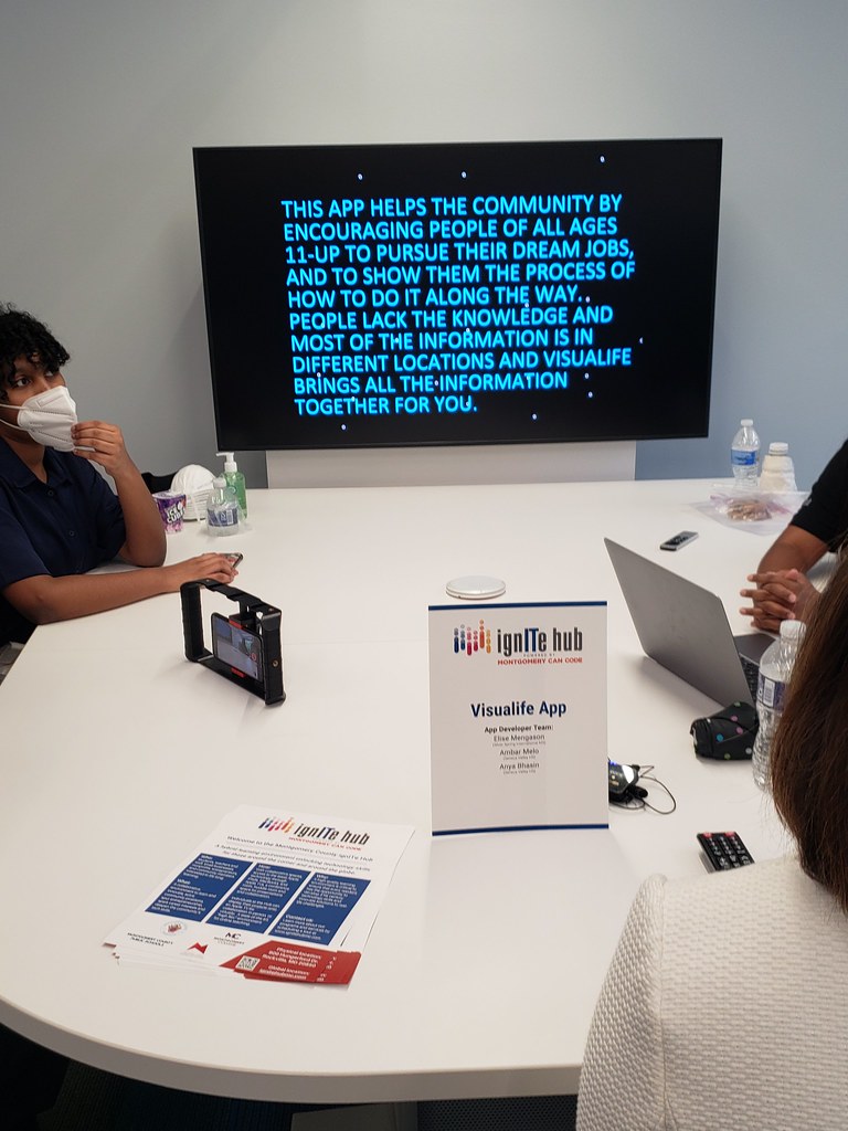 Open House at IgnITe Hub, Rockville, Maryland, May 14, 2022 a photo