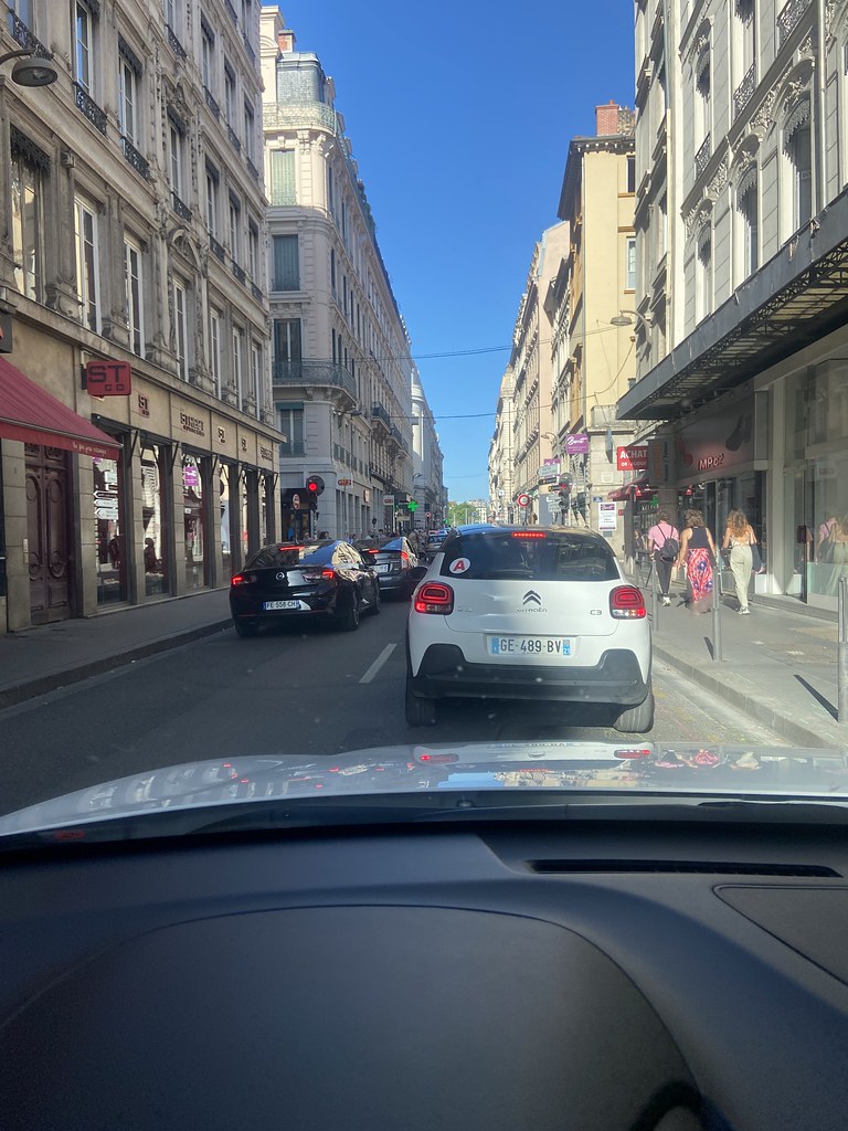 Driving in Lyon, France Driving in Lyon, France Flickr