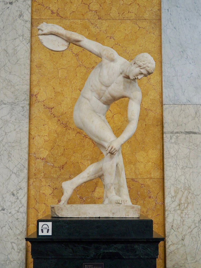 Discobolus, British museum OLYMPUS DIGITAL CAMERA Flickr