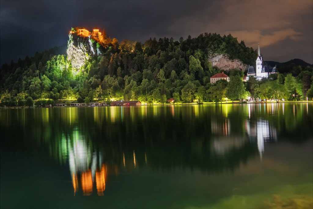 Lake Bled by Night (Explored) In explore at 199 I was sta… Flickr