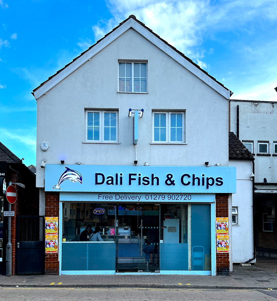 Dali Fish & Chips . Stortford , Hertfordshire . S… Flickr