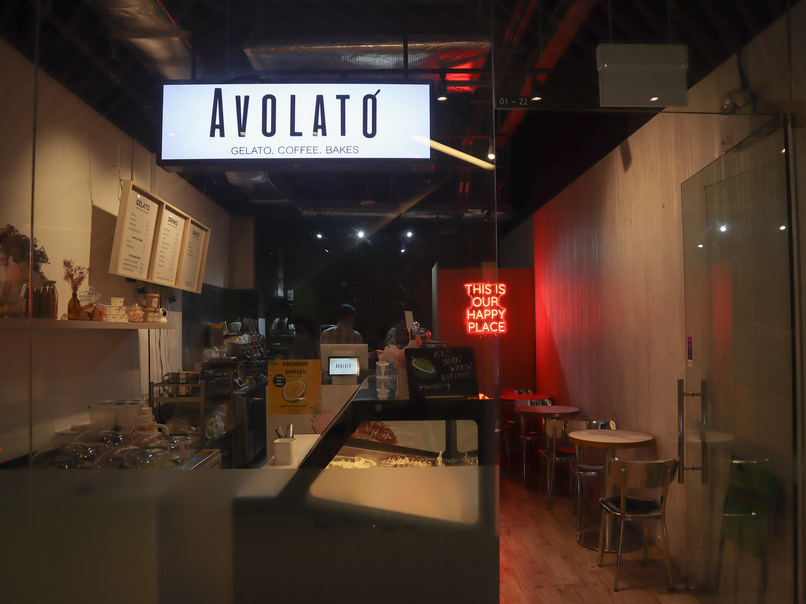 Avolato New Gelato Shop with Avocado Lime Gelato on Beach Road