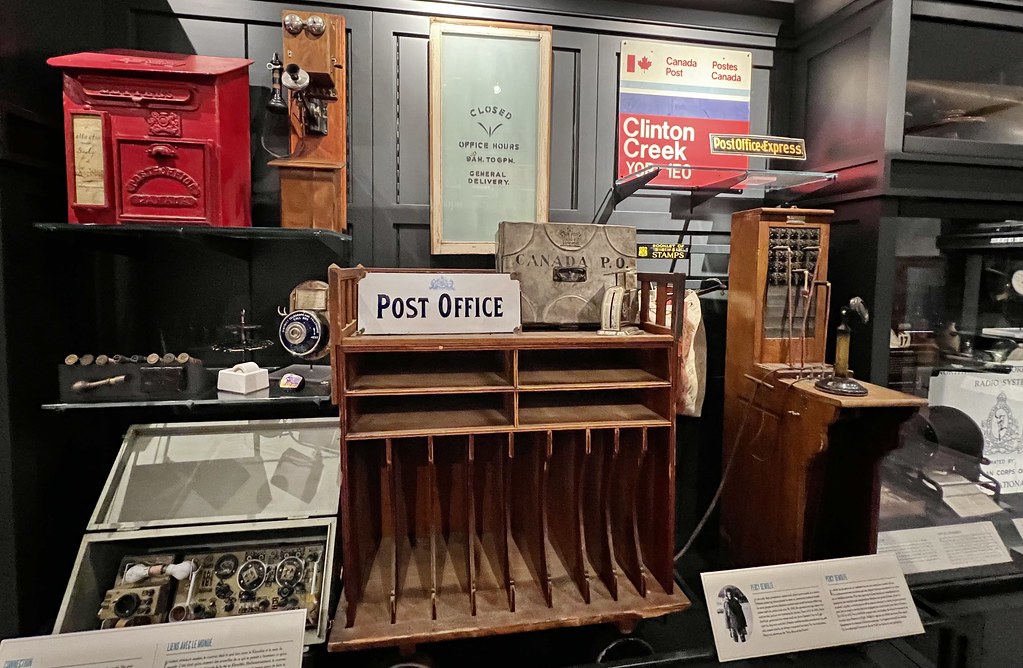 Post Office artifacts Dawson City Museum, Dawson City, YT,… Flickr