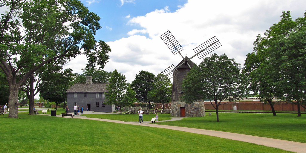 Greenfield Village Daggett Farmhouse and Farris Windmill G… Flickr