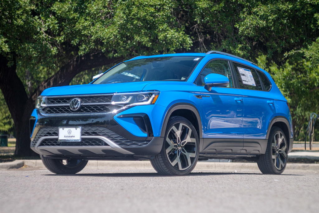 2022VolkswagenTaosCornflower Blue Autobahn Fort Worth Flickr