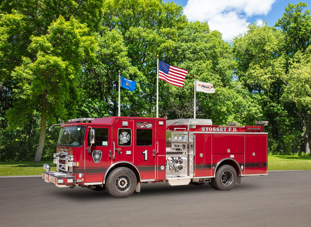 Pierce, Syosset Fire District, NY,364351 Pierce MFG Flickr