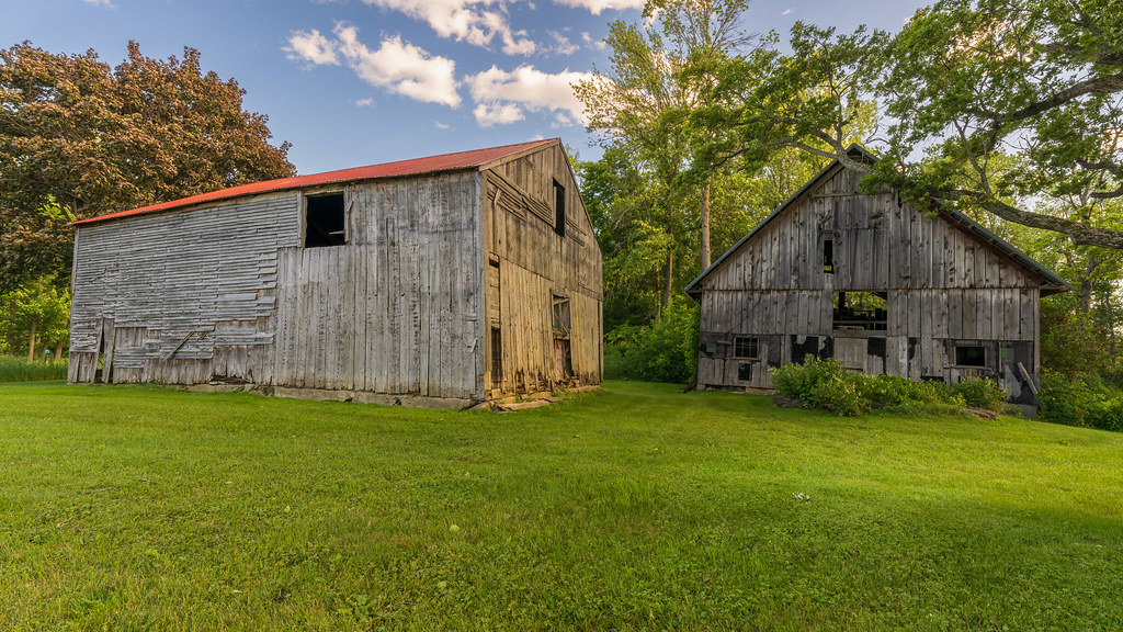 Pair of North Hero Barns North Hero Vermont Rick Braley Flickr