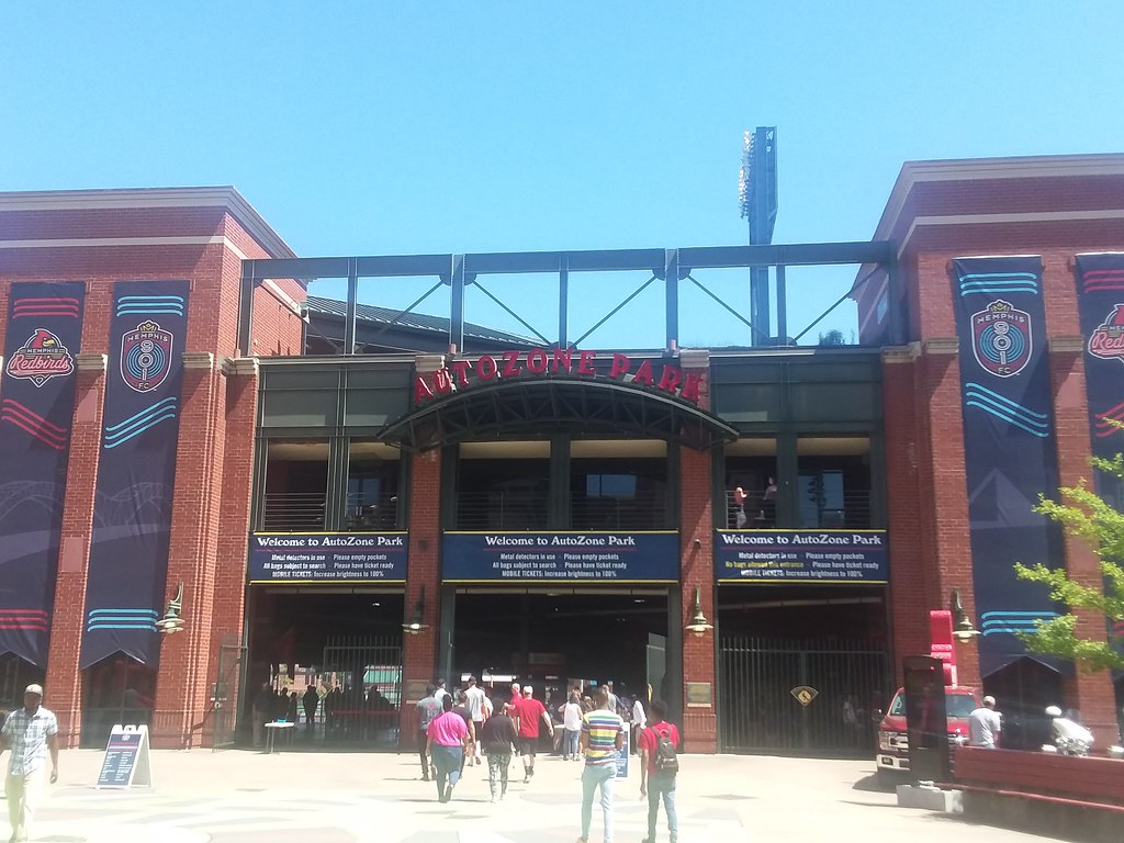 AutoZone Park Memphis, TN Main Entrance TheJRM1997 Flickr
