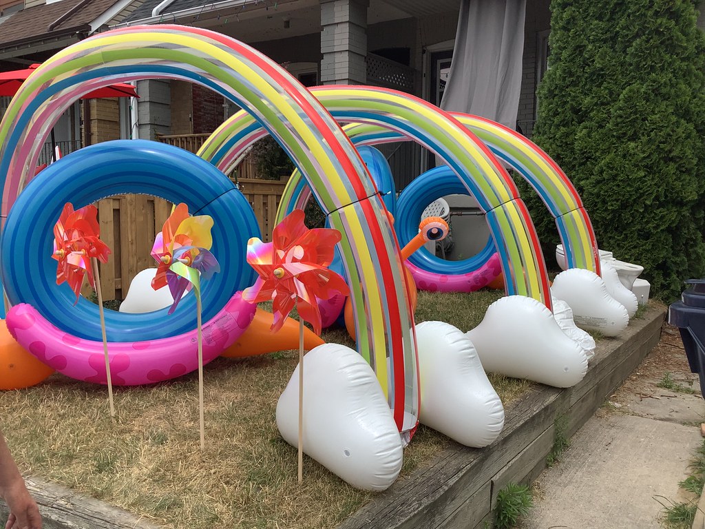 Canadian tire pool inflatable toys on bastedo ave abigail2007 Flickr