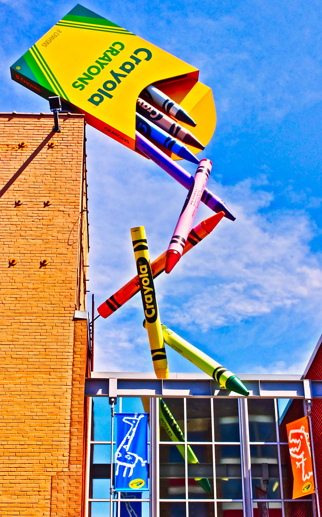 Entrance, Crayola Factory, Easton PA Please see my blog C… Flickr