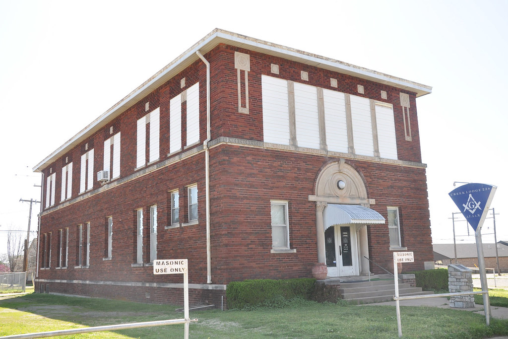 Creek Masonic Lodge in Bristow, OK The Creek Masonic Lodge… Flickr