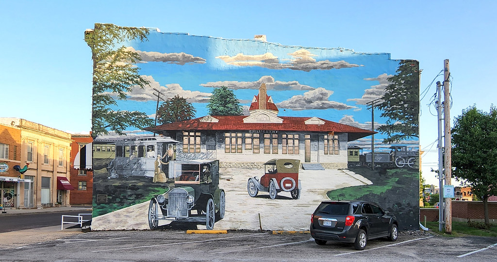 Going Somewhere mural, Chillicothe, MO This mural portrays… Flickr
