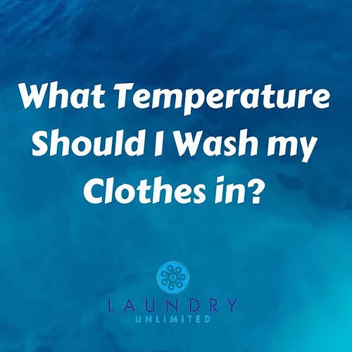What temperature should you wash your clothes in One of th… Flickr