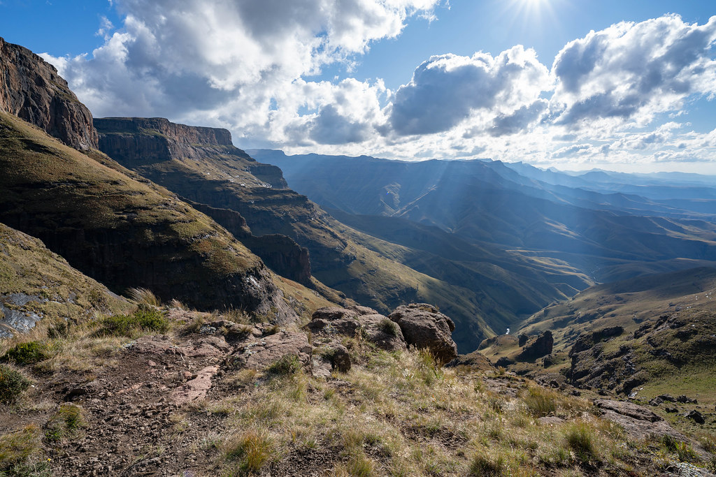 Drakensberg, Chain Ladder Trail Chain ladder trail, Draken… Flickr