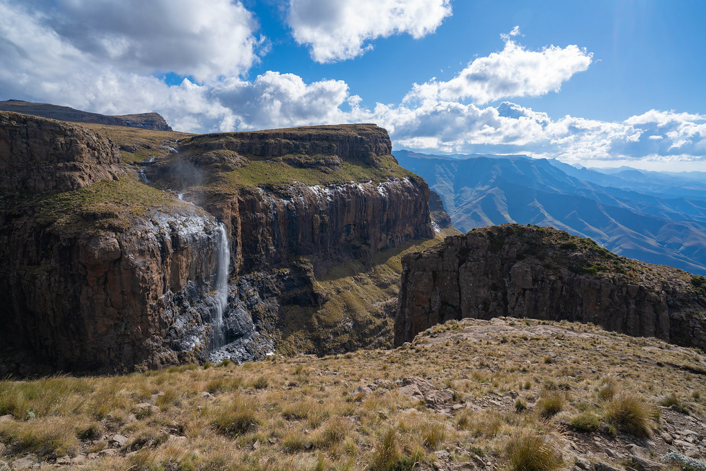 Drakensberg On top of the chain ladder trail in the Draken… Flickr