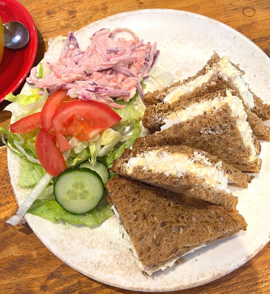 Lunch time Sandwich . Mint Cafe , Sawbridgeworth , Hertfor… Flickr