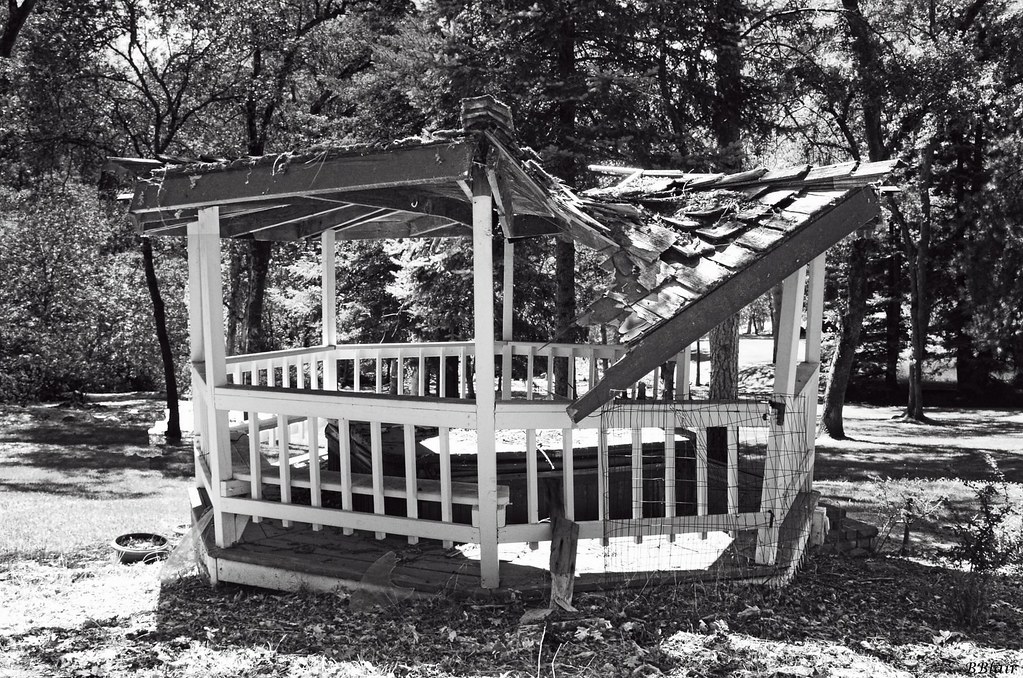 Storm Damage Tree limb vs. Gazebo. Shot for Our Daily Chal… Flickr