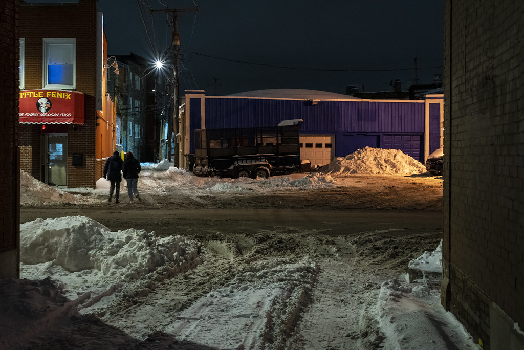 Snow Bank Berwyn Illinois. Have been too busy to shoot lat… Flickr