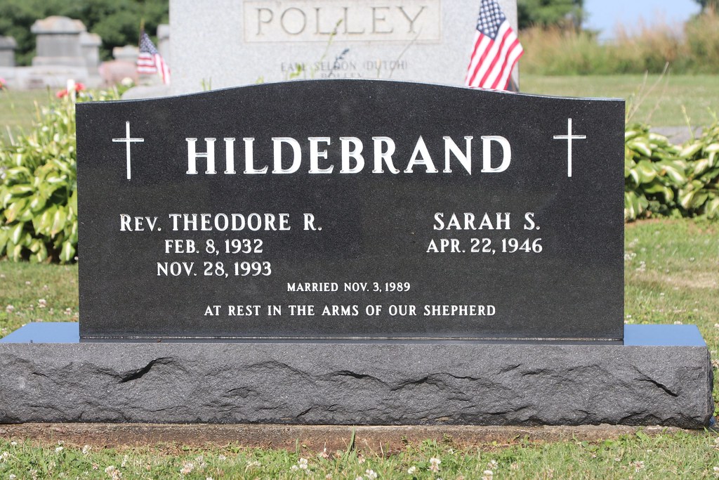 Rev Theodore R. Hildebrand Delaware Cemetery, Delaware Tow… Flickr