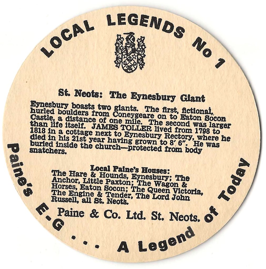 Paine & Co Ltd., St Neots. 1975. 003 R. Old Badger Flickr