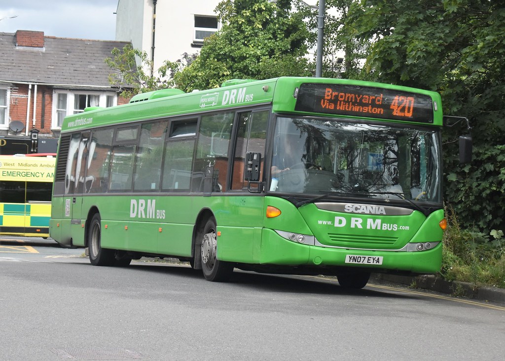 DRM Bus, Bromyard. YN07 EYA Scania N230UB Omnilink B38F. N… Flickr