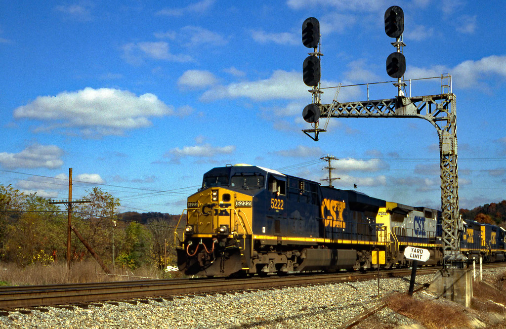 CSXT 5222 at Low Moor VA Nov 5, 2009 cogp39 Flickr